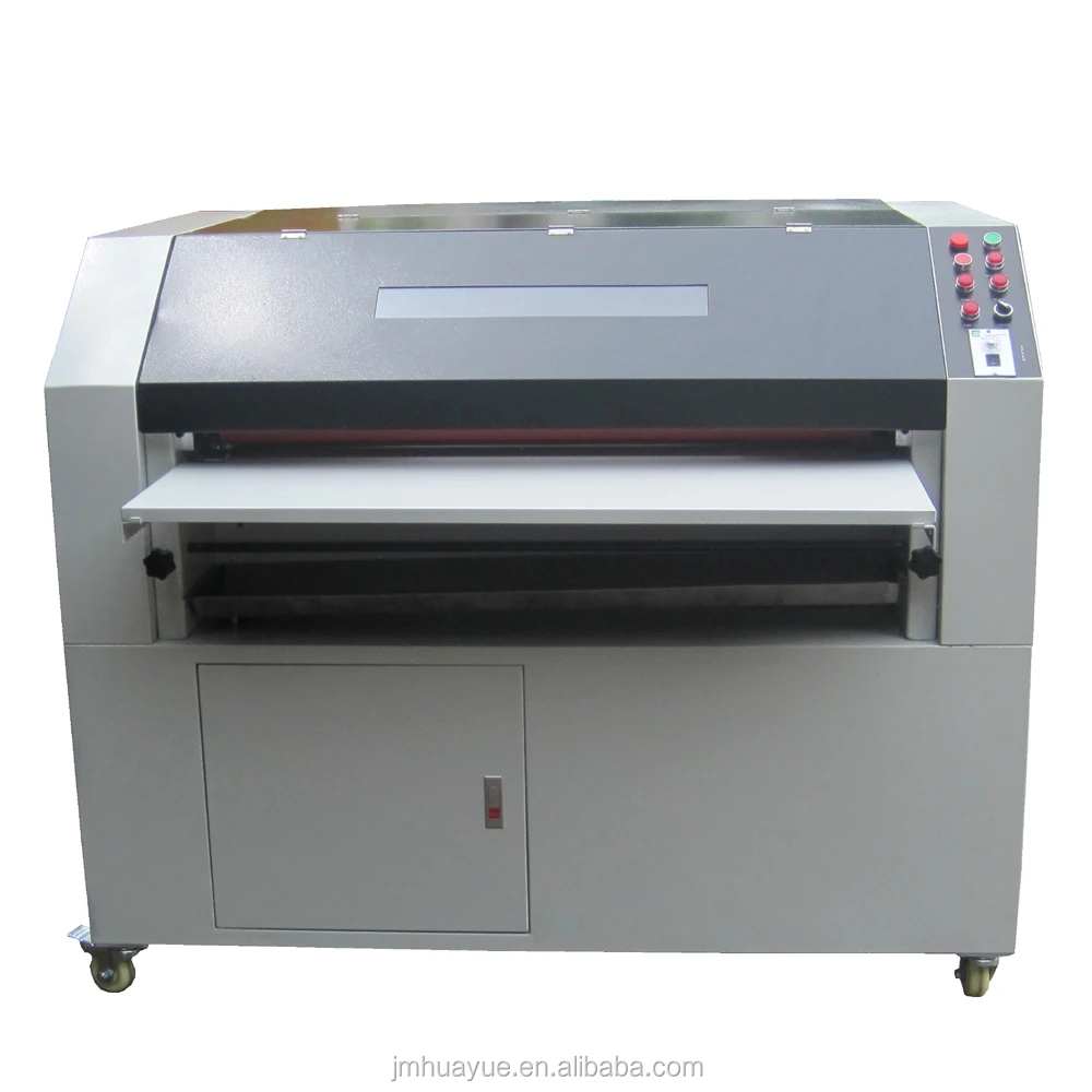 36 inch coater machine uv lamp curing  glossy effect coating uv roller press machines