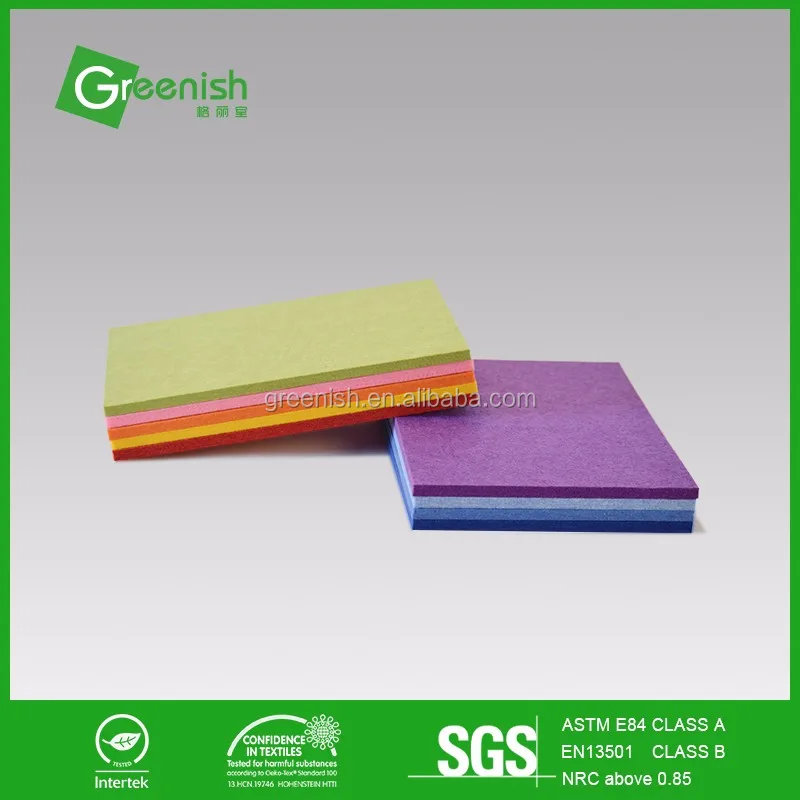 New arrival qrd diffuser polyester fiber material acoustic panel for building