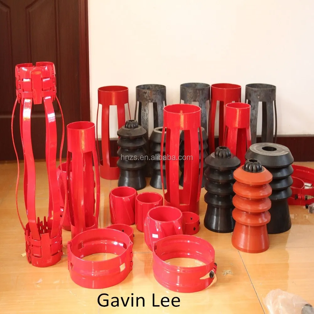 API standard flexible pipe sleeve casing centralizer for oil drilling