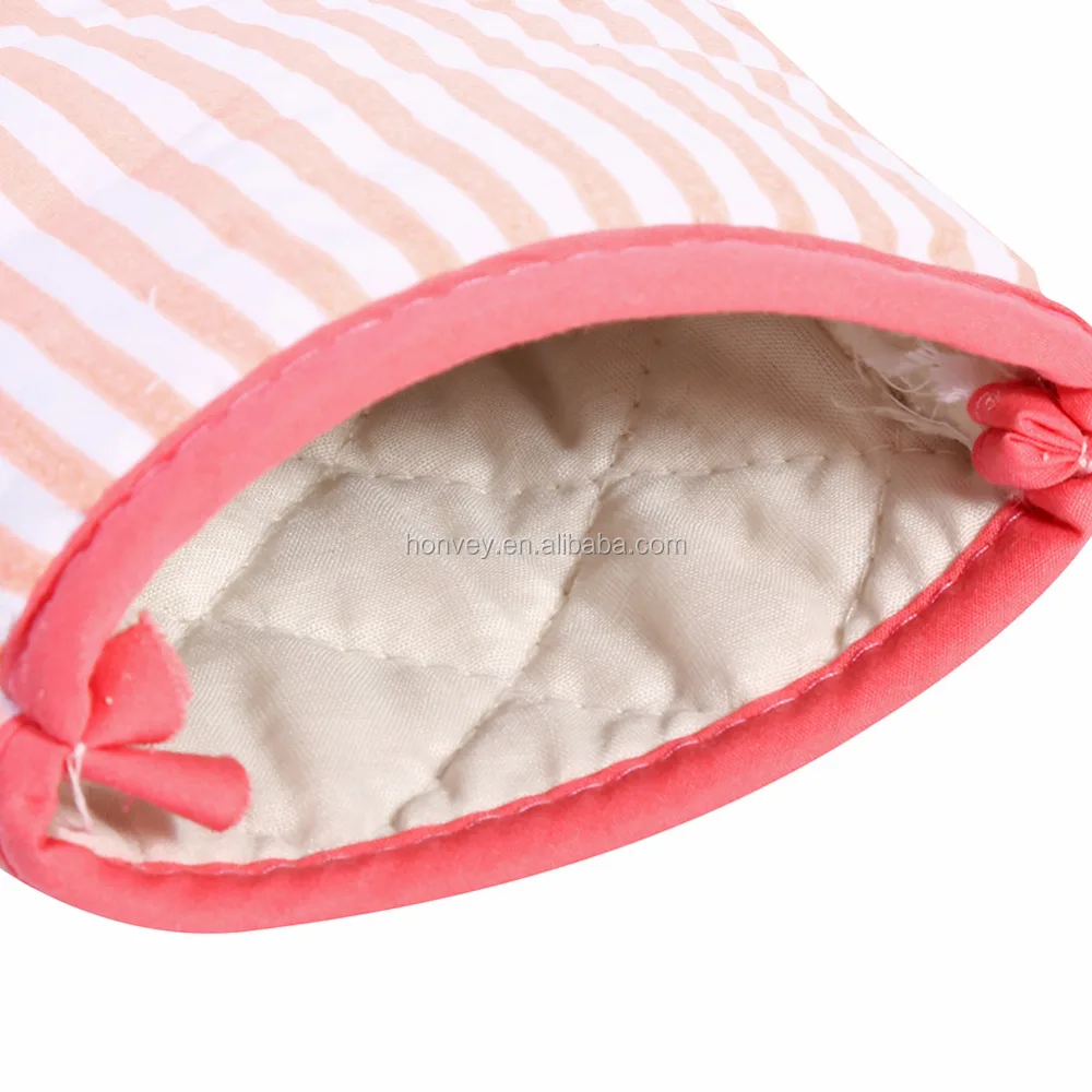 Oven Mitt Cotton Cute Kitchen Cooking Microwave Oven Mitts Non-slip Glove Thickening High Temperature Oven Glove