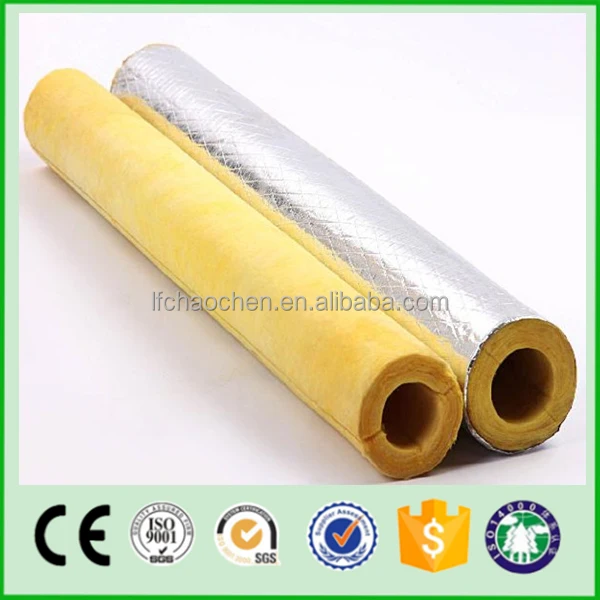 High Temperature Insulation Glass wool Rock Wool pipe insulation