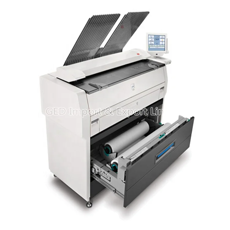 Guangzhou GED Second hand Big Picture Engineering Copier Laser USed Blueprint Machine Printer Construction For KIP7100 Printer