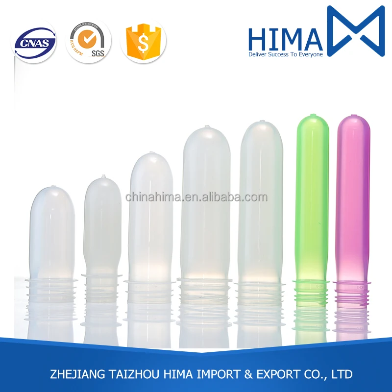 Good Quality Factory Customized Hot Filling pp preforms 59g 38MM