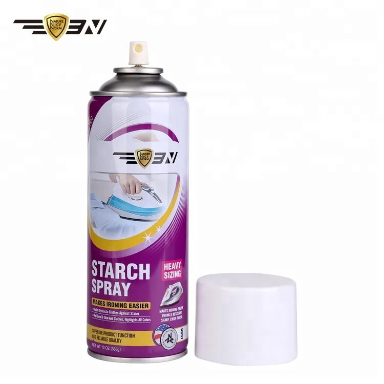 
Ironing Clothes Spray Starch, Professional Fragrant Starch Spray for Ironing Clothes, 3N Faultless Aerosol Starch Spray 