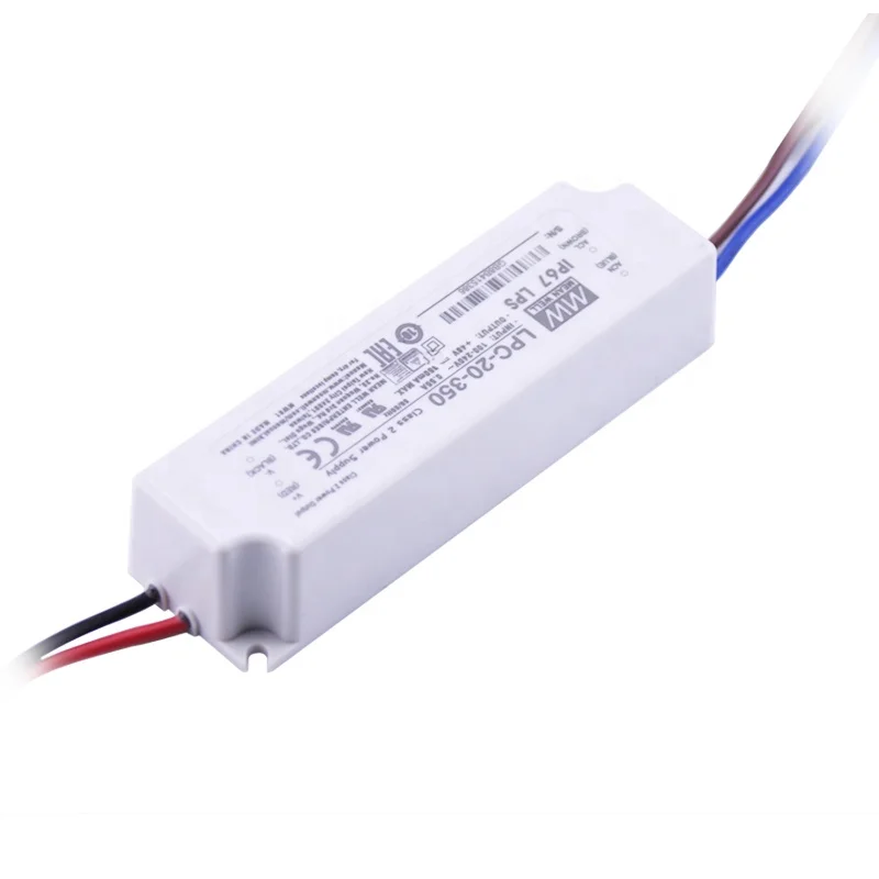 Mean well led driver LPC-20-350 20W 350ma led driver