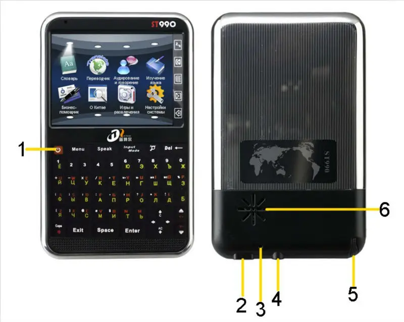 Устройство для изучения русского языка ST990