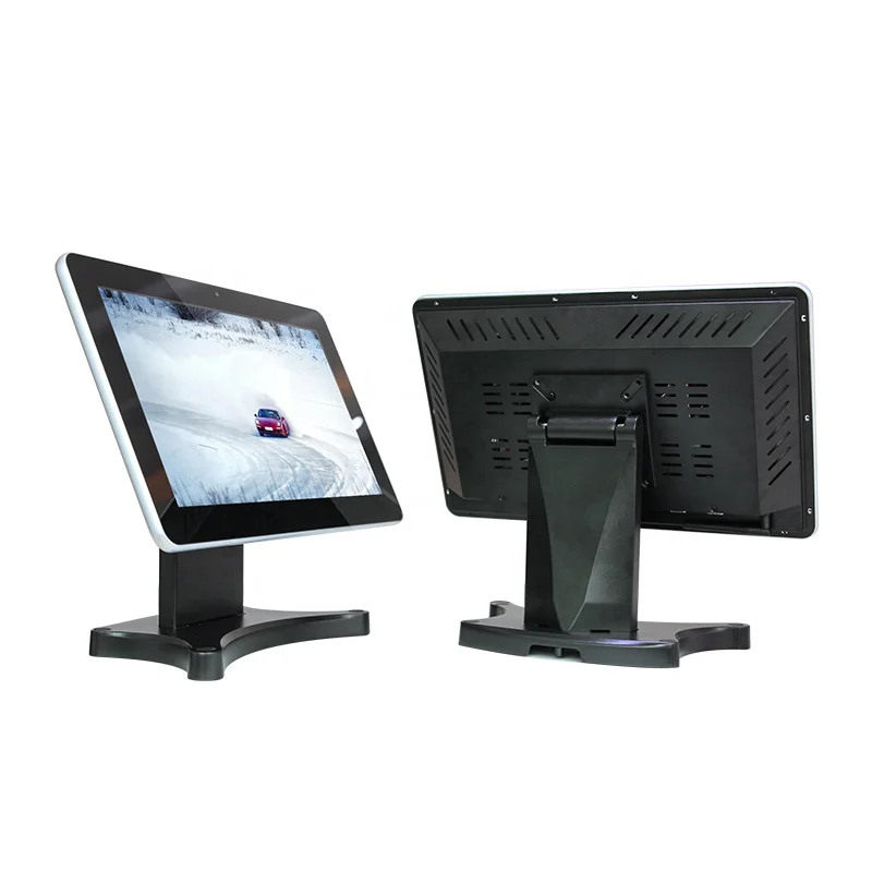 Дешевый процессор Core i5CPU 15,6 дюйма, настенный сенсорный все в одном, мини ПК rs 232, Wi-Fi, панельный компьютер