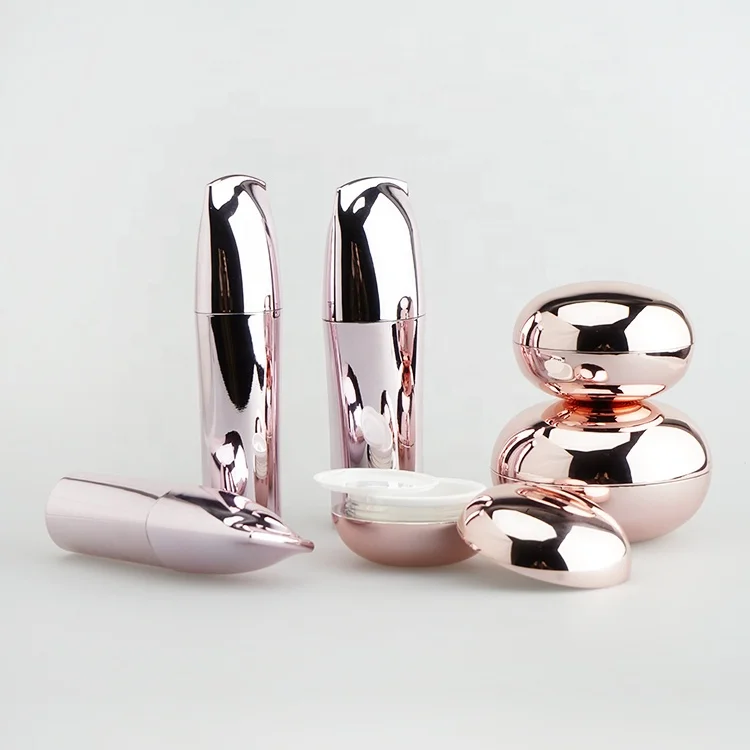 Luxury Airless biodegradable Lotion Pump Bottle Skincare Container Jar Cream Bottles Plastic Cosmetic Empty Pump Lotion Bottle