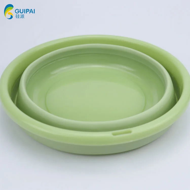 Creative Portable Plastic Collapsible Washing Up Bowl Folding Wash Basin For Children baby household