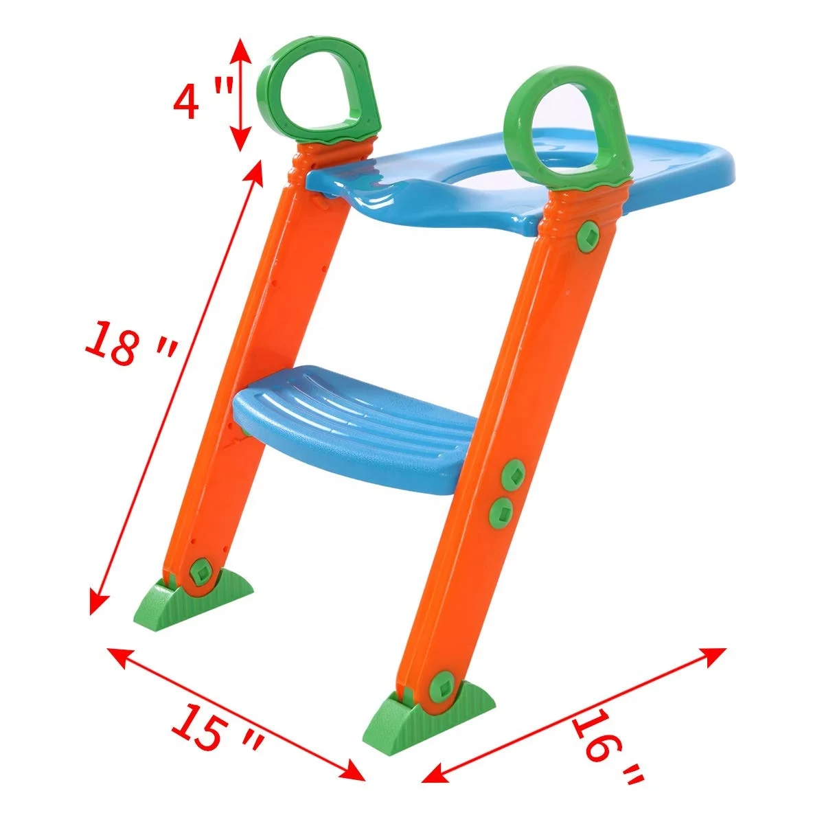 
(Monthly sales of tens of thousands)Plastic Baby ladder with ladder Squatty potty Toilet Trainer for Kids and Toddlers 