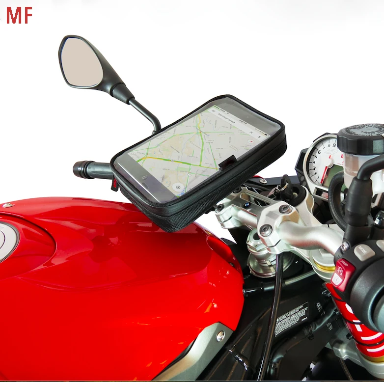 
7inch gps Waterproof Motorcycle handlebar case 