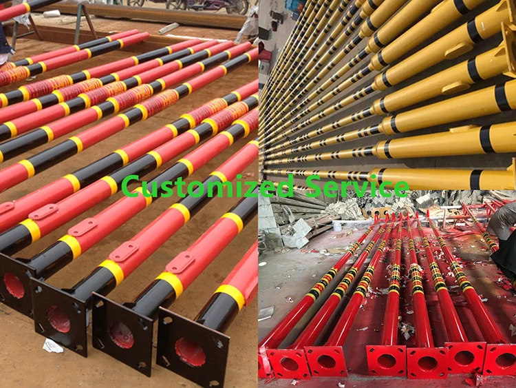 Hot selling Chinese factory price 6m double arm outdoor street light pole