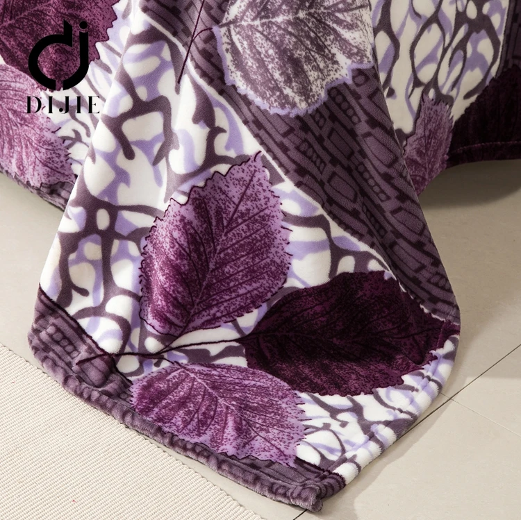 Wholesale popular microfiber polyester blanket korean  polar fleece  in stock lots