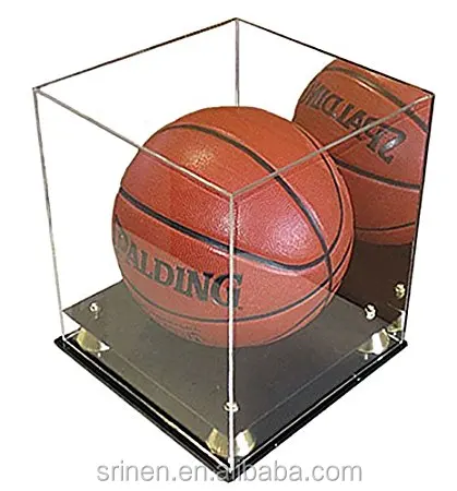 Wholesale Glass Display Cases For BasketBall Collection Purpose