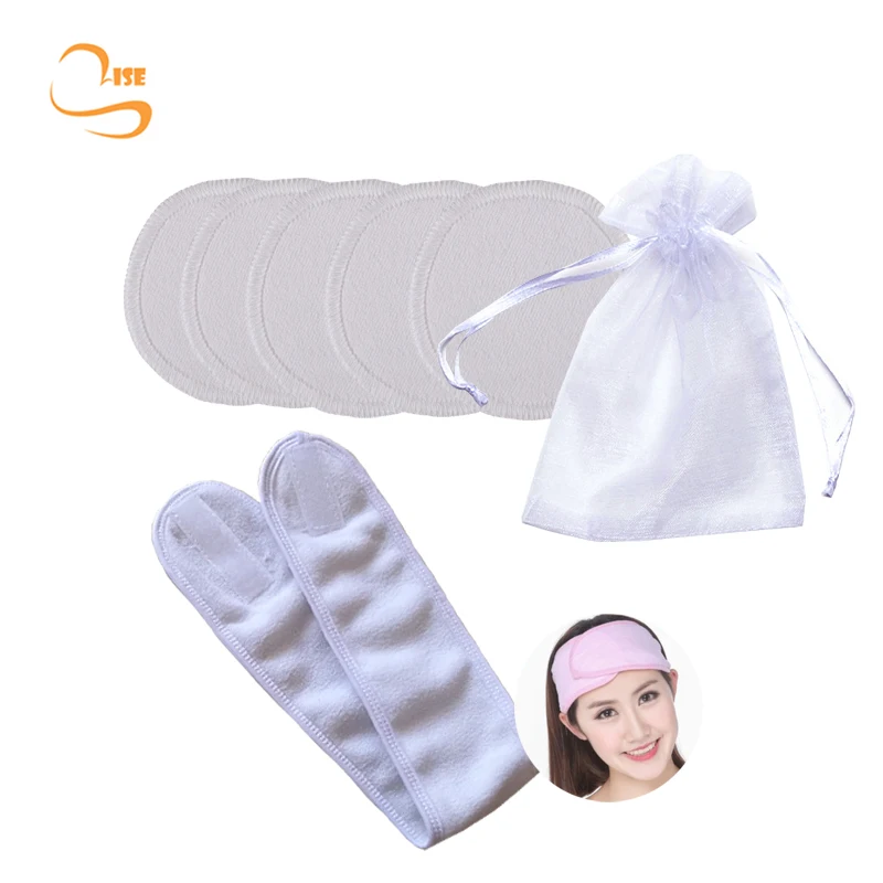 Моющаяся Мягкая очищающая ткань для лица из органического хлопка, многоразовые прокладки для снятия макияжа, бамбуковые