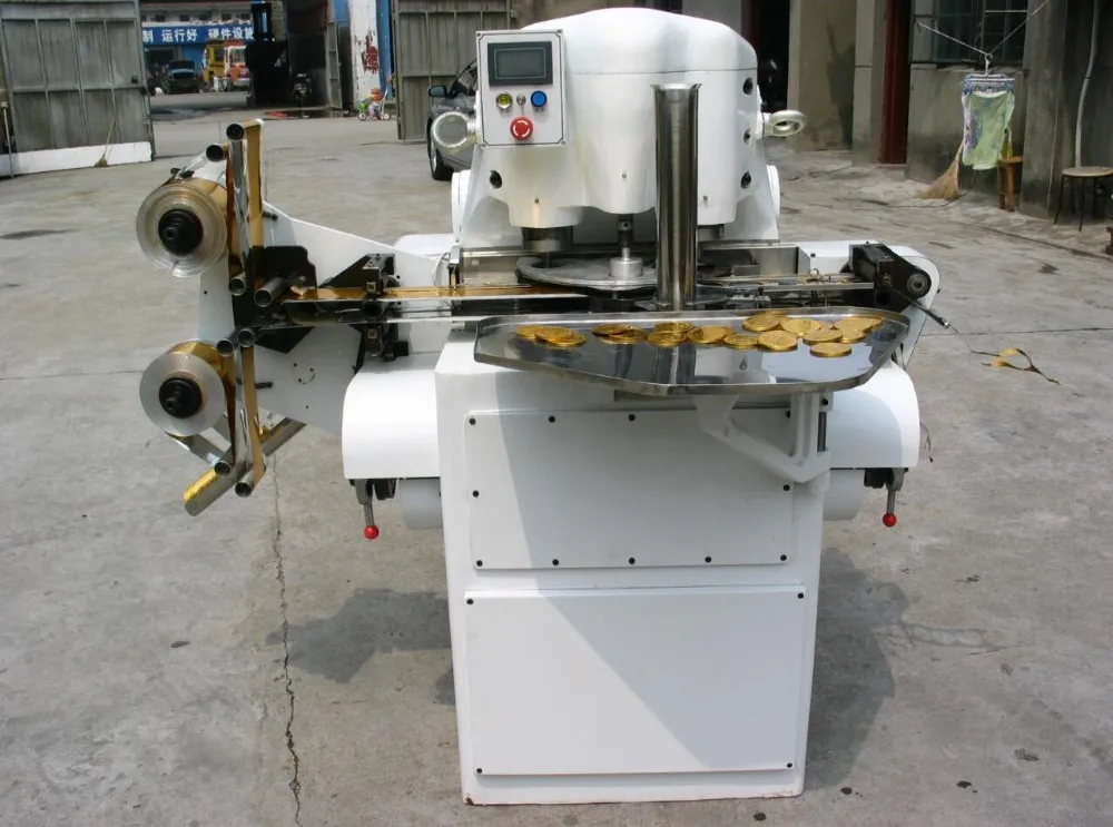 coin chocolate packing machine 10