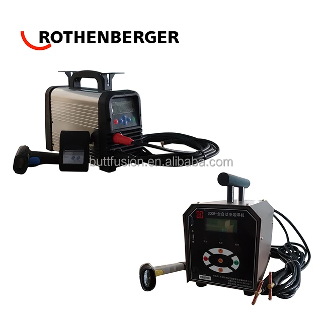 Electro fusion welding machine for PE pipes
