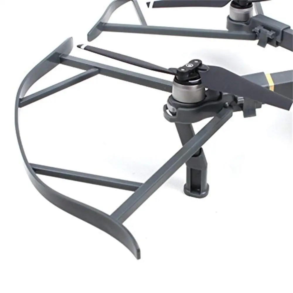 Drone Mavic Pro Platinum Accessories Propeller Guard Bumper Protectors Quick Release Not Affect Obstacle Avoidance(Gray)