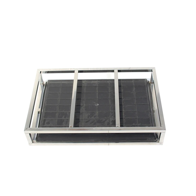 Large Small Size Pet Toilet With Plastic Stainless Steel Tray