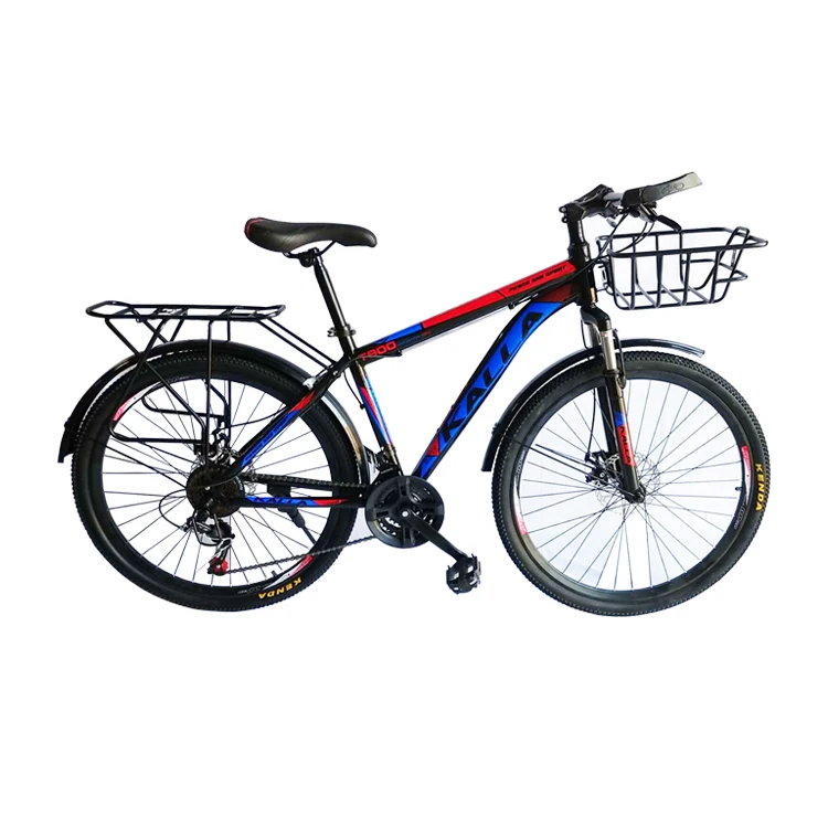 Сильный в заказе будет отправлена модель 26 дюймов MTB велосипед/с корзиной и перевозчик горный велосипед