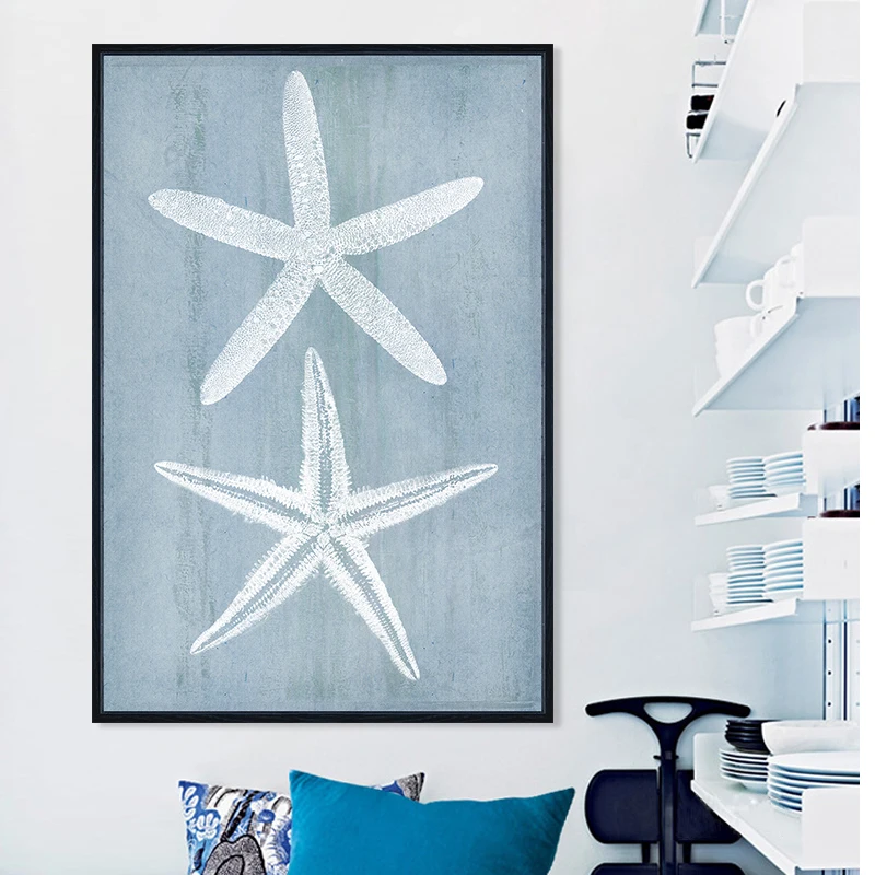 Costal Giclee Printed Canvas Art Wall Poster Painting