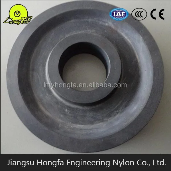 
plastic nylon wire rope pulley for mobile crane 