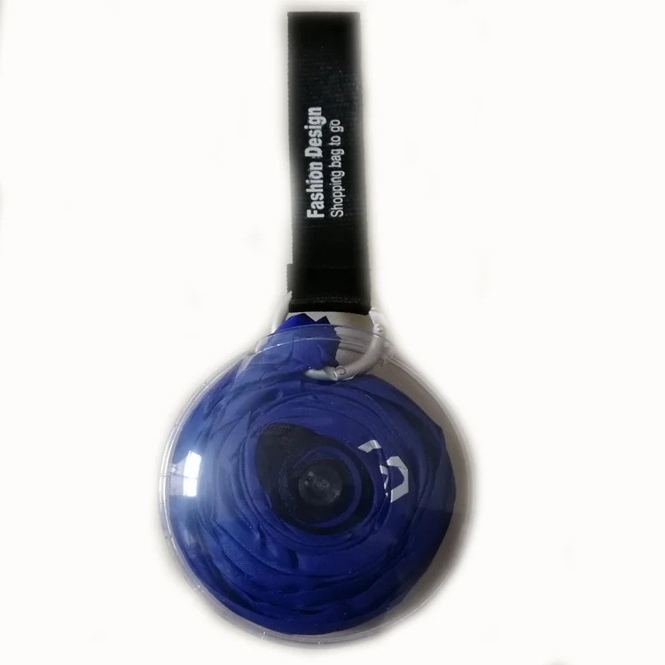 
Eco friendly Magic box Foldable Cross body waterproof shopping bag Roll Up Folding/foldable polyester Shopping Bag 