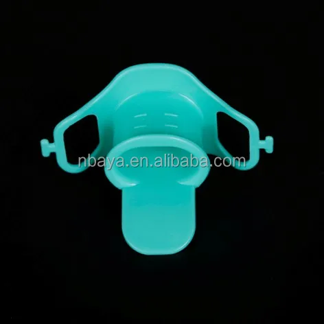 Disposable endoscopy bite block mouth guard with strap