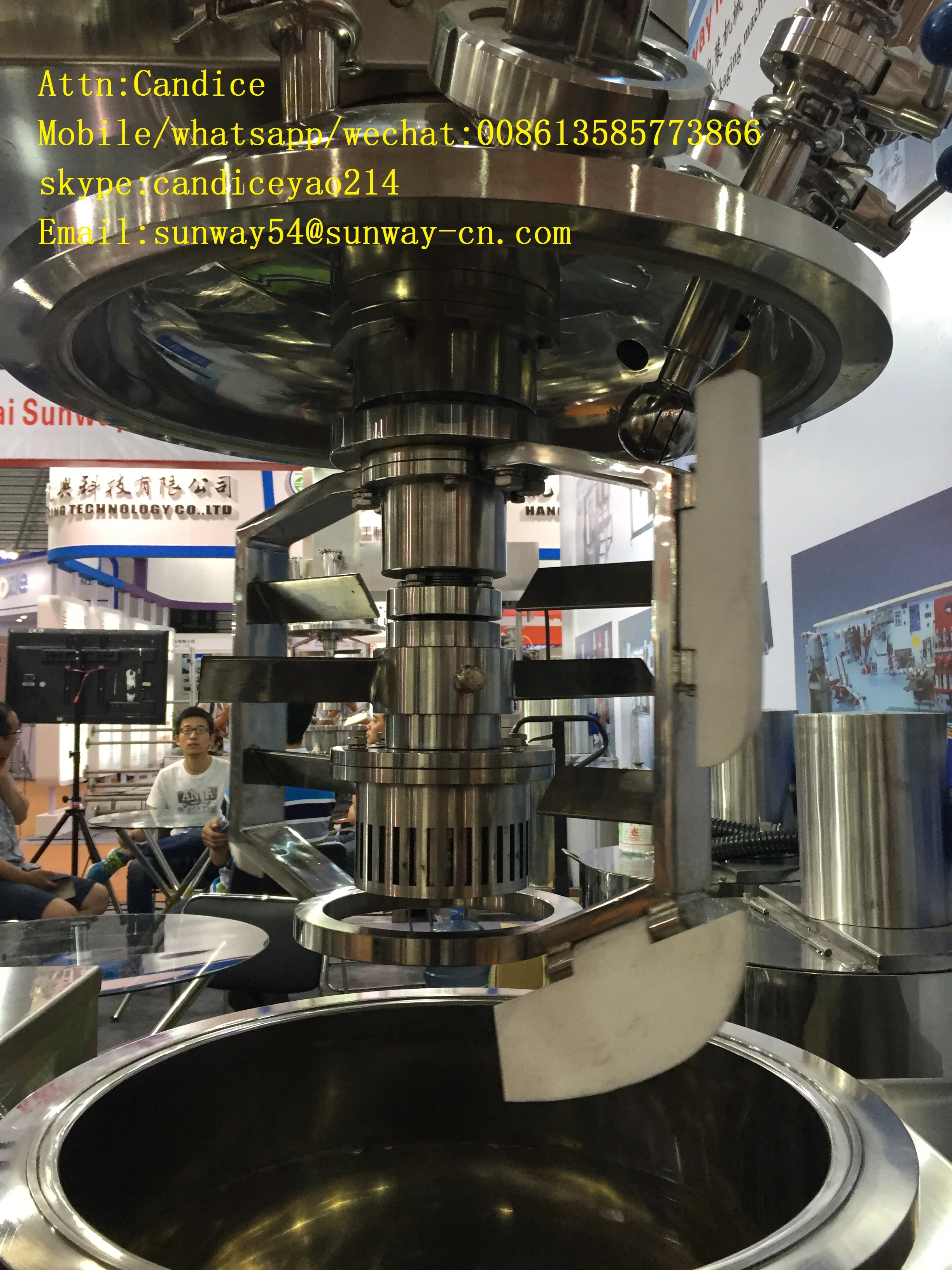 
ZJR -200 VACUUM HOMOGENIZING MACHINE 