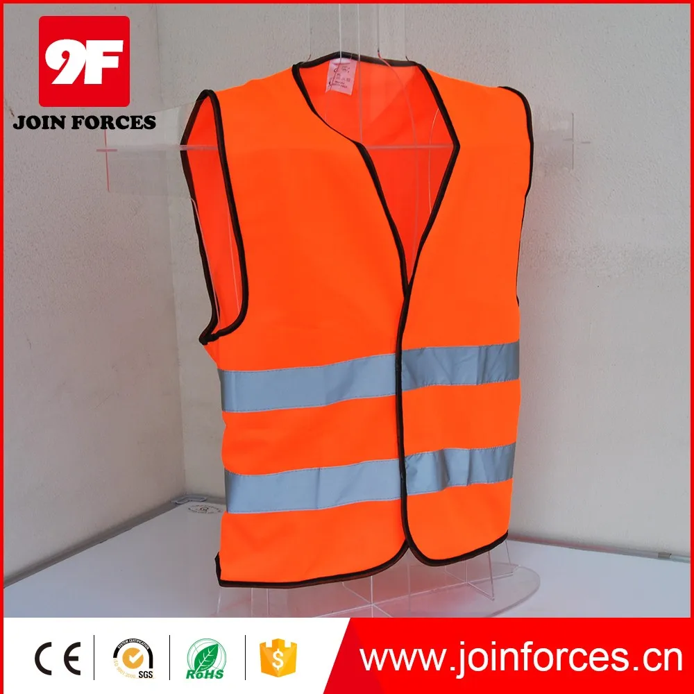 9F Factory outlet security reflecting safety vest
