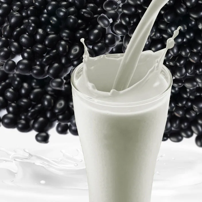 Instant Black bean Soy Milk Powder No Sugar No bean taste, dehull, enzyme deactivated powder