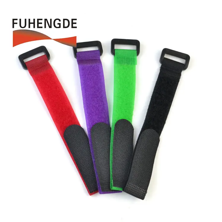 heavy duty standard cinch strap 100 nylon welding plastic ring hook loop band for a tighter hold