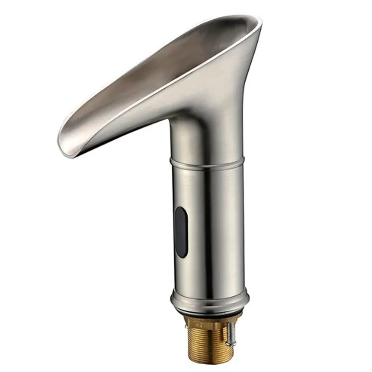 Solid Brass Casting 3 LED Lights Indicating Infrared Sensor Water Mixer