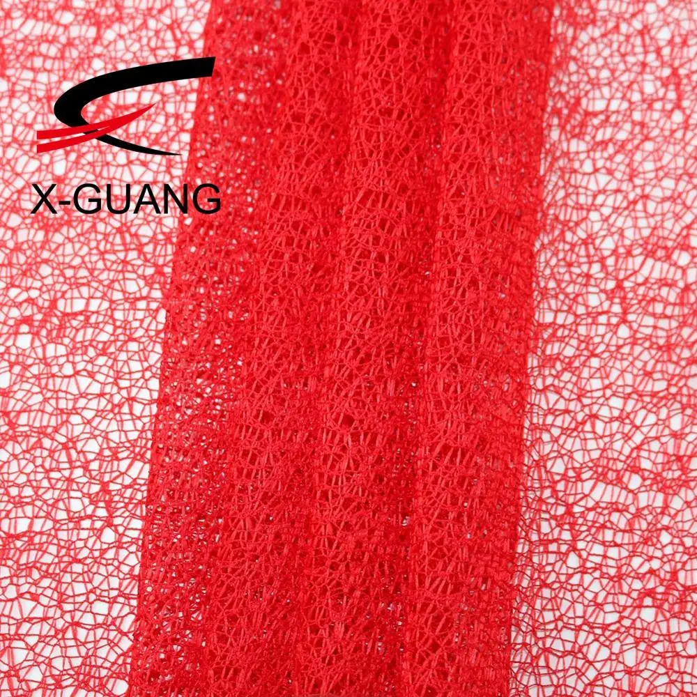
Poly Net Spider Mesh Flower Packing Warp Knitted Polyester Net Mesh Fabric 
