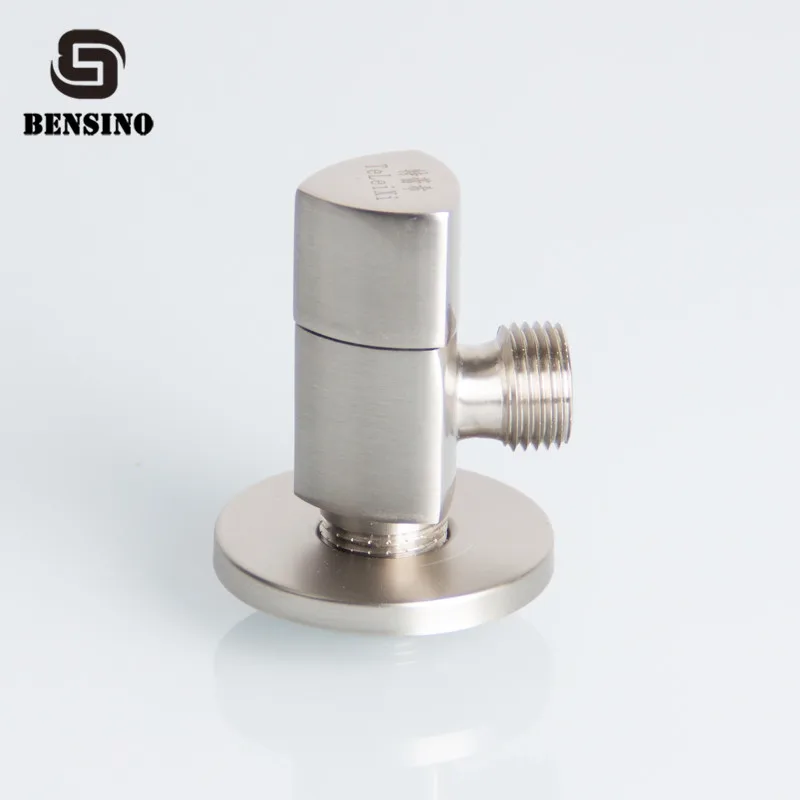 Triangle Shape Right Stop Angle Valve 1/2 Inch For Toilet Bathroom