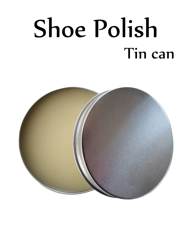 
Wholesale Black/Brown/Neutral Tin Can Waterproof Leather Repair Cream Shoe Care Product Mink Oil Shoe Polish wax 