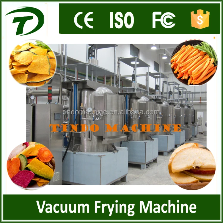 60Kgs Capacity Fruit Chips Vacuum Frying Machine