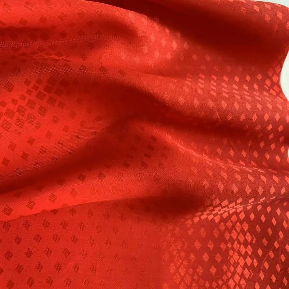 Shaoxing Polyester Textile Wholesale Satin Jacquard Fabric for Pajamas