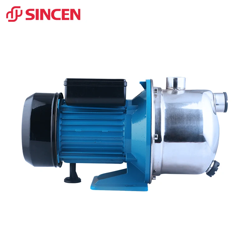 Large Flow Home Use Garden Stainless Steel Self-priming Jet Water Pump