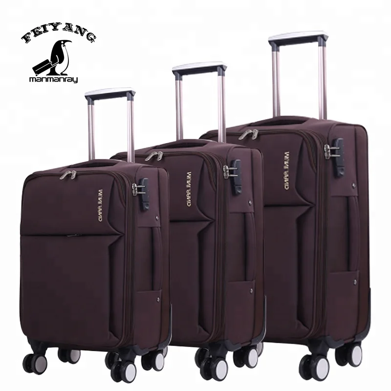 Wholesale Factory 3 Pcs Luggage Set Large Travelling Bags Suitcase 4 Wheels