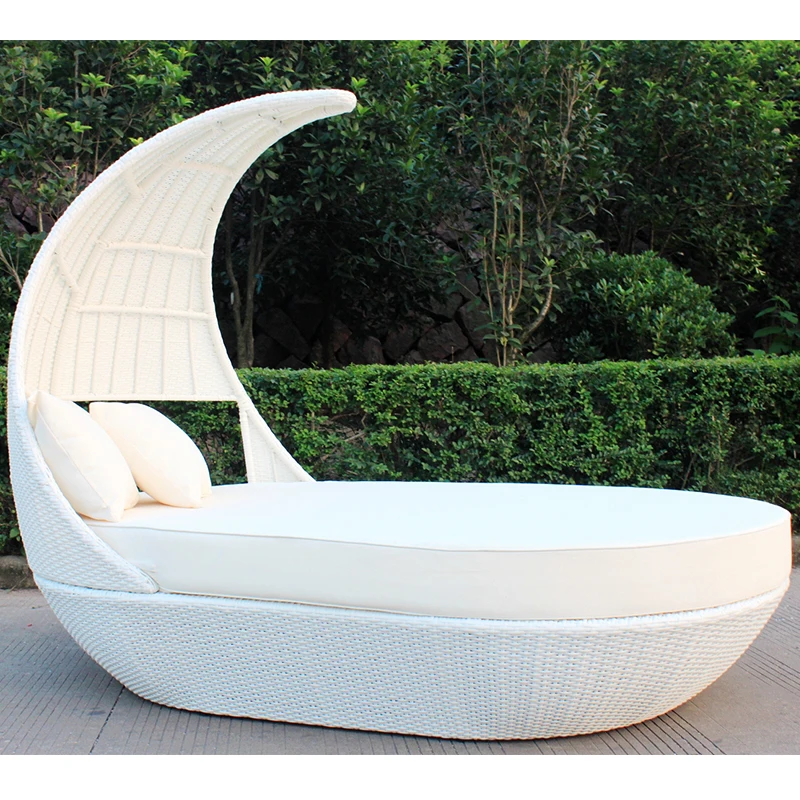 
Top Quality Fashion Brand Wicker Rattan Day Beds 