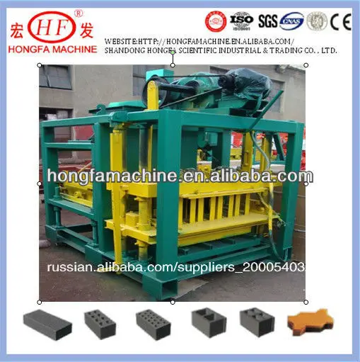 сколько стоит qtj4-25b hongfa бетонный блок делая машину