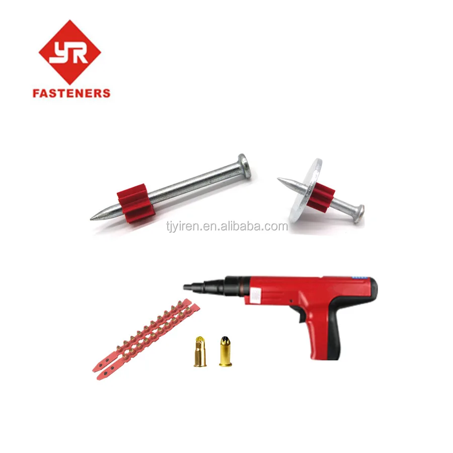 Top quality powder actuated galvanized gun nails for construction