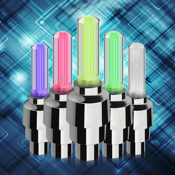low price Bike Decoration led Wheel Valve Light colorful led  Bicycle Spoke Wheel Light