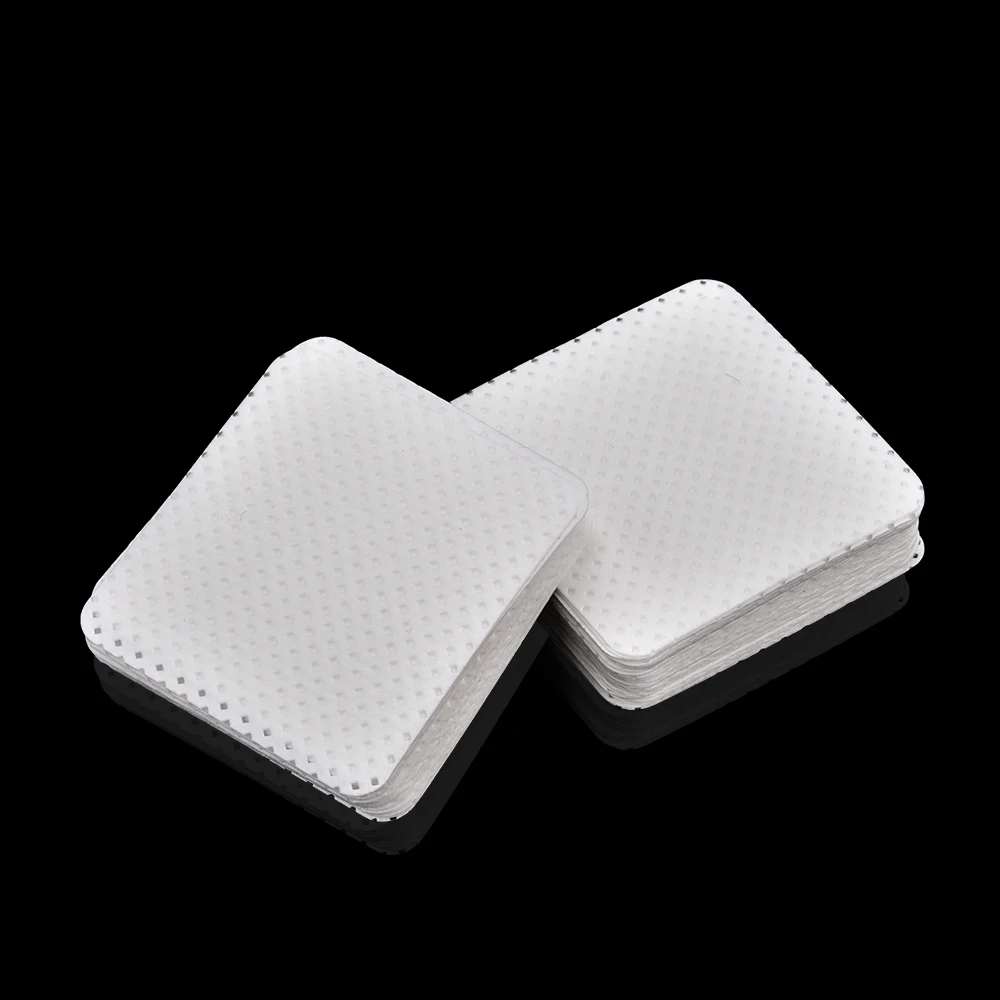 400 ⑤ упак. салфетки для удаления лака для ногтей без ворса, 100% хлопковые салфетки для ногтей