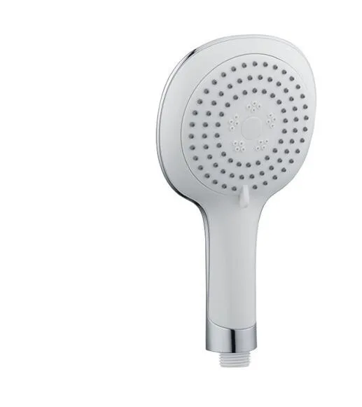 Cheap ABS Plastic 3 functional push button indoor portable shower