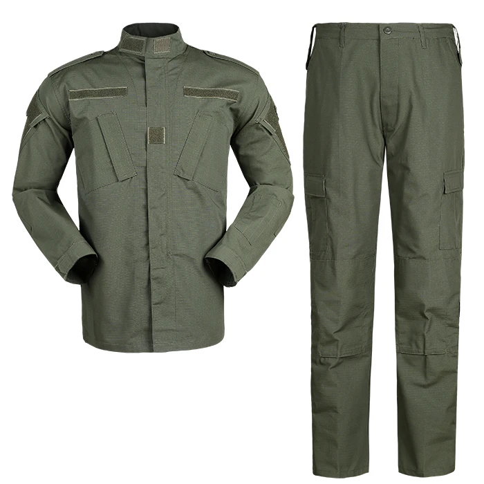 cheap camo breathable oliva green military uniform