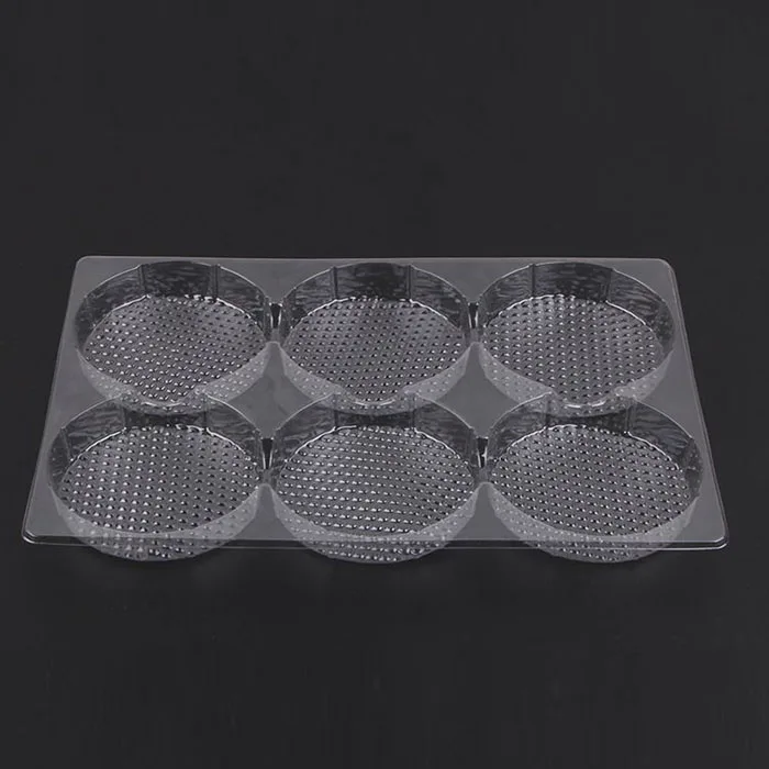 Оптовая продажа одноразовые прозрачные пластиковые коробки для пончиков десертов тортов пищевых коробок упаковочный лоток