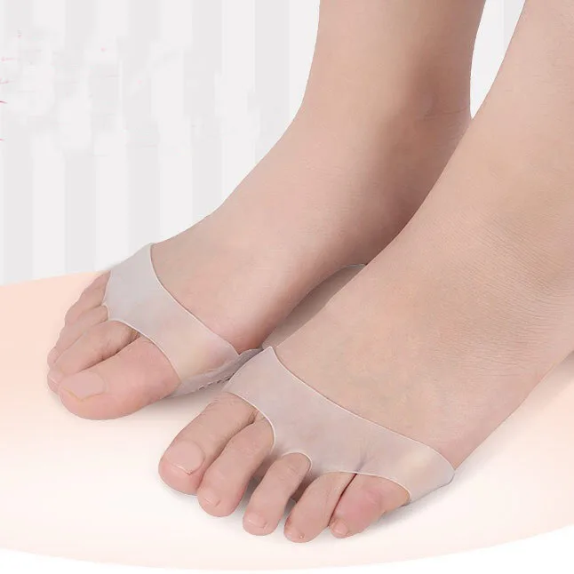 Half Toe Sleeve Metatarsal Pads Bunion Forefoot Cushioning Prevent Calluses and Blisters Forefoot sleeve