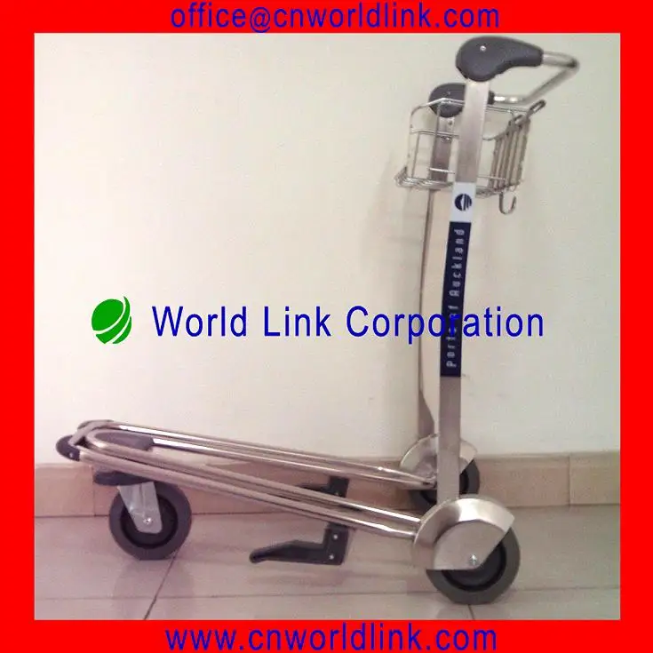 250kgs горячий продаже аэропорта нержавеющей Тележка из нержавеющей стали аэропорт